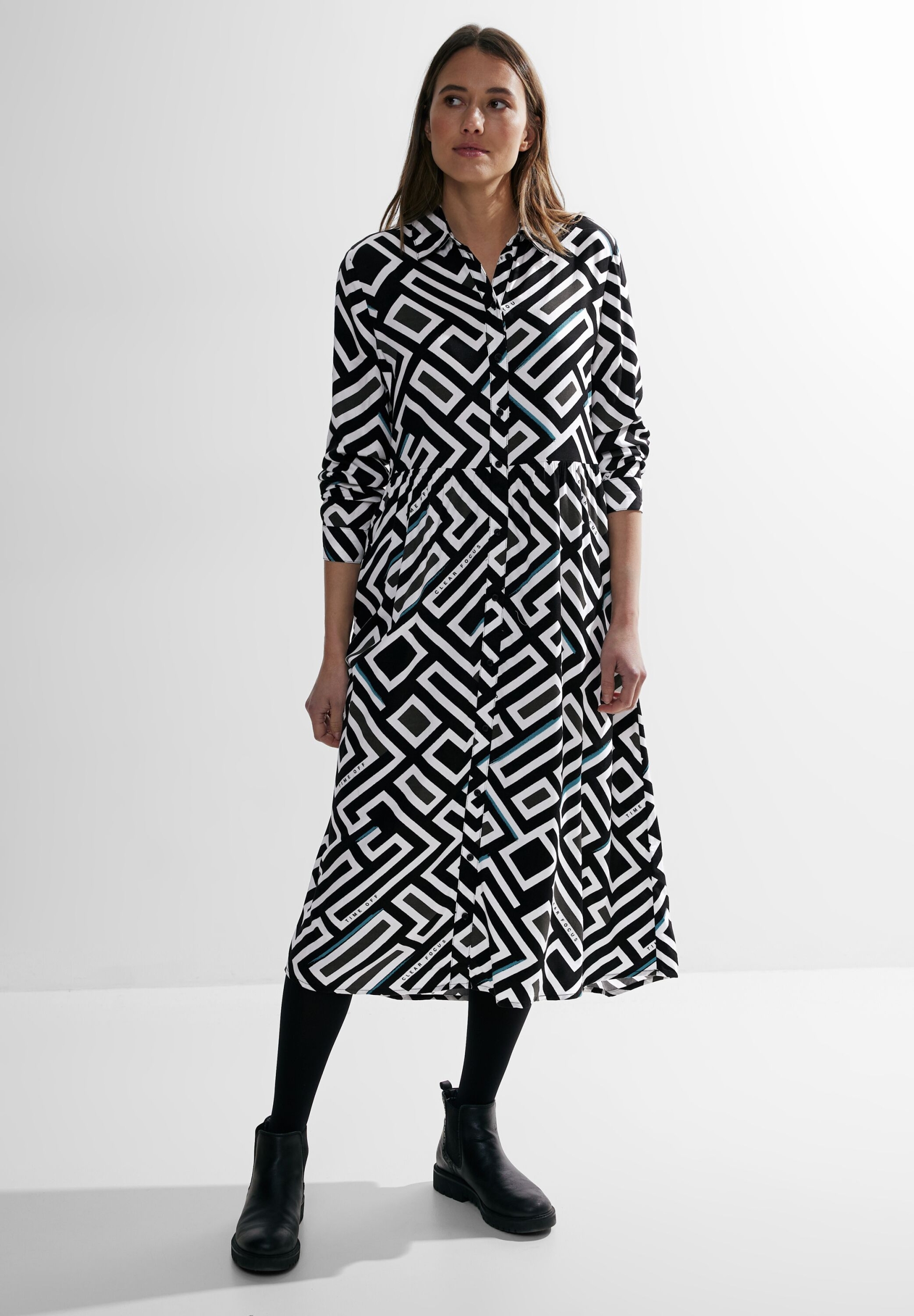 Cecil | AOP Print Dress | Oliver Mode | Mode online kaufen